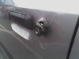 open a locked car